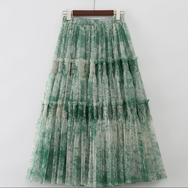 Sabrina Printed Flowy Skirt