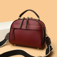 Structured Faux Leather Bag - Marcela