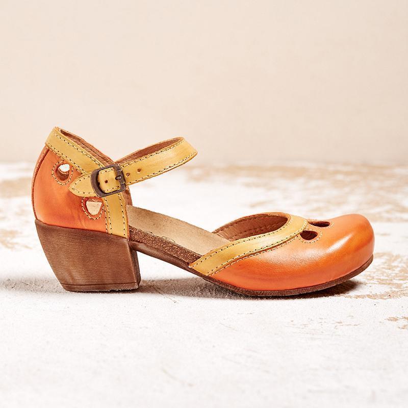 Aoife – Orthopedic Low-Heel Sandals
