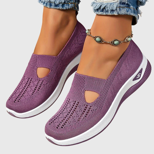 Emely | Orthopedic Slip-On Shoes Purple
