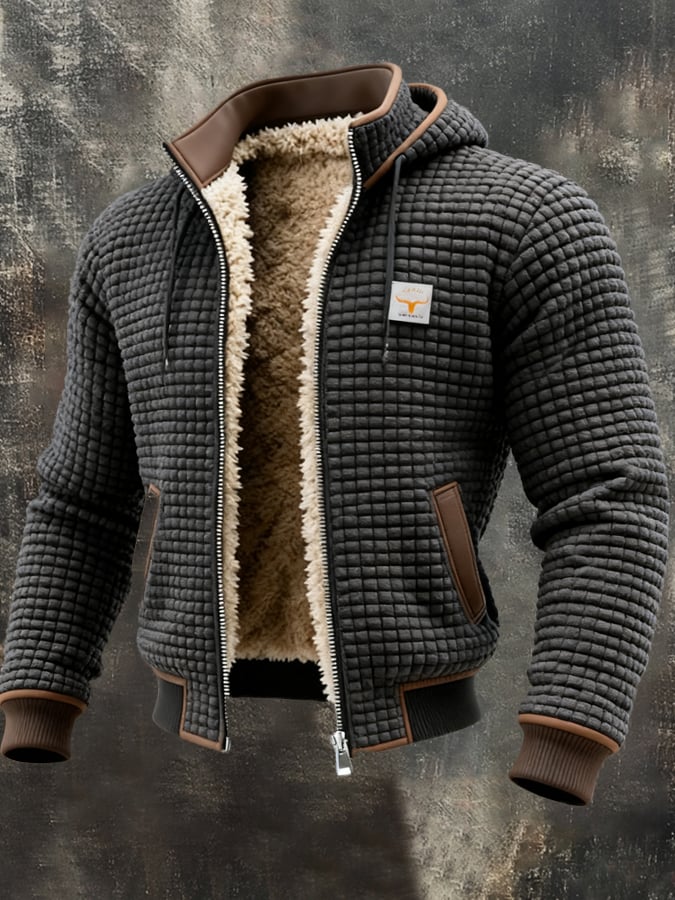 Logan - Quilted Polar Fleece Jacket