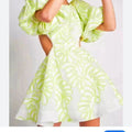 Aje Dress Worn Once Color: Green Size: 10