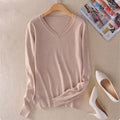 Anika V-Neck Knit Sweater