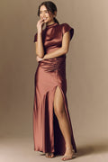 Cade Satin Maxi Dress by Mare Mare