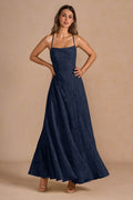 Irelia Navy Maxi Dress