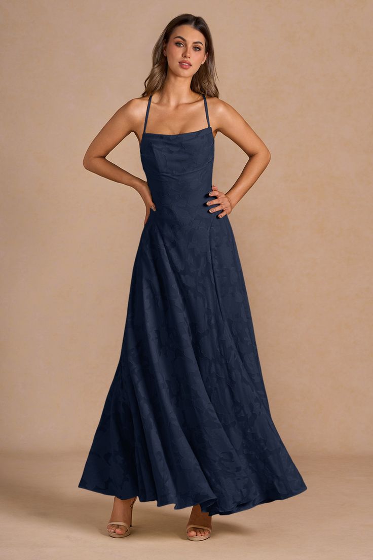 Irelia Navy Maxi Dress