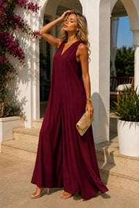 Savannah – Sleeveless Palazzo Jumpsuit