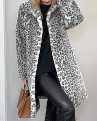 Chantelle - Elegant Leopard Coat