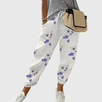 Burga - Comfortable Cotton Pants White