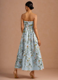 Evangeline Sky Blue Maxi Dress