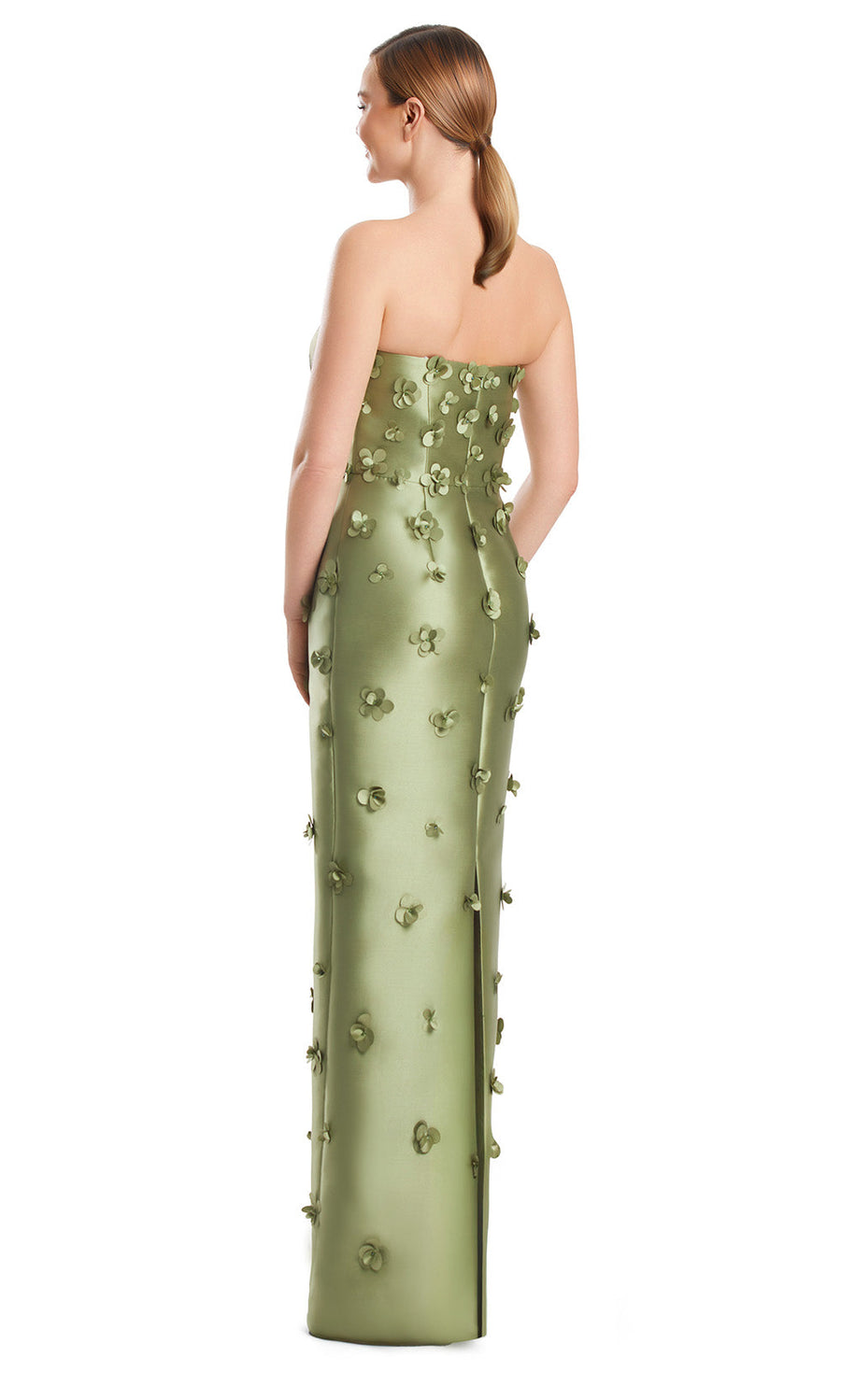 Alexander by Daymor 3220S26 - Strapless Applique Gown