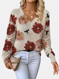 Mykhalynn | Comfortable Sweater Red