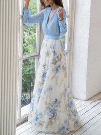 Zoe - Beautiful Maxi Dress with Floral Print