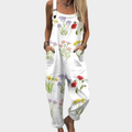 Clara - Comfortable Printed Dungarees