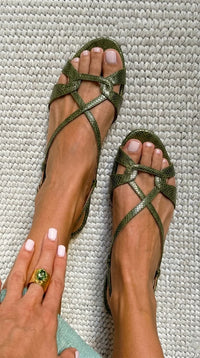 Natalia – Open-Toe Slingback Sandals