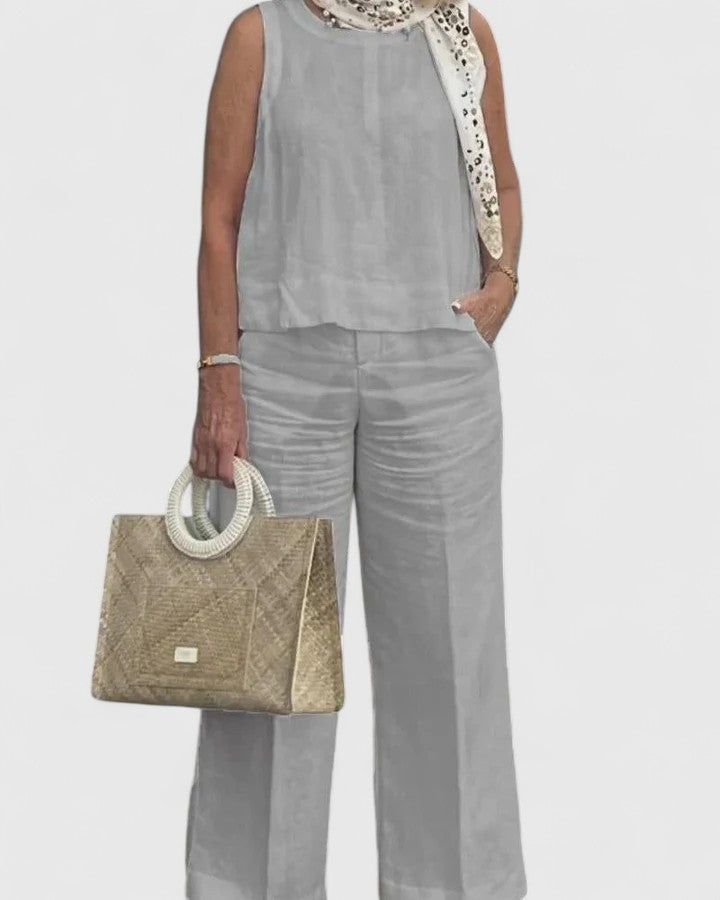 Alondra | Comfortable Two-Piece Set Gray