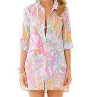 Lilly Pulitzer Dress Lilly Pulitzer Jupiter Island Tunic Scuba To Cuba