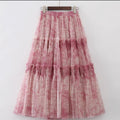 Sabrina Printed Flowy Skirt