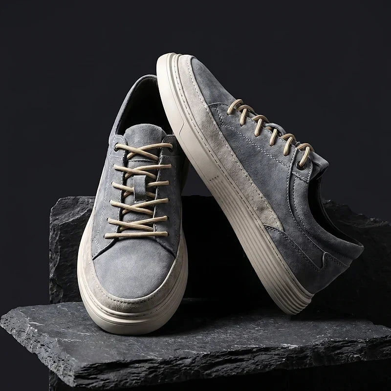 Renzo - Suede Cushioned Sneakers