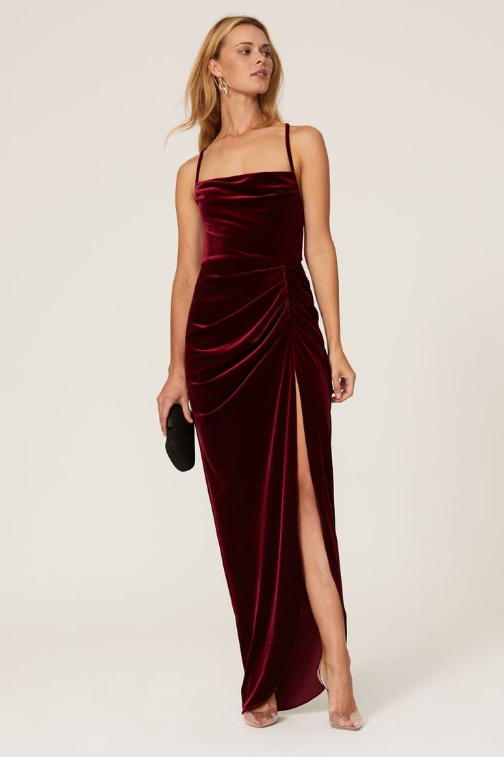 Jasalina Velvet Gown