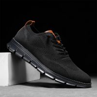 Heath – Ultracomfort Breathable Shoes in Black
