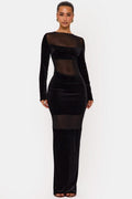 Noir Maxi Dress