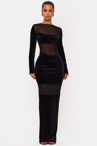 Noir Maxi Dress