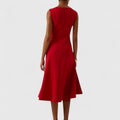 Odette Asymmetrical Draped Dress