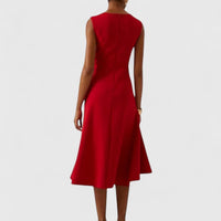 Odette Asymmetrical Draped Dress