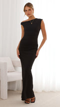 Karely Elegant Fitted Maxi Dress