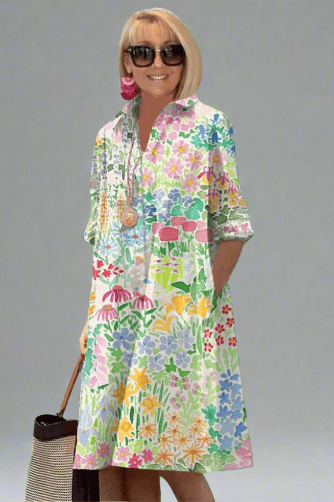 Eirlys – Caring and Elegant Midi Dress