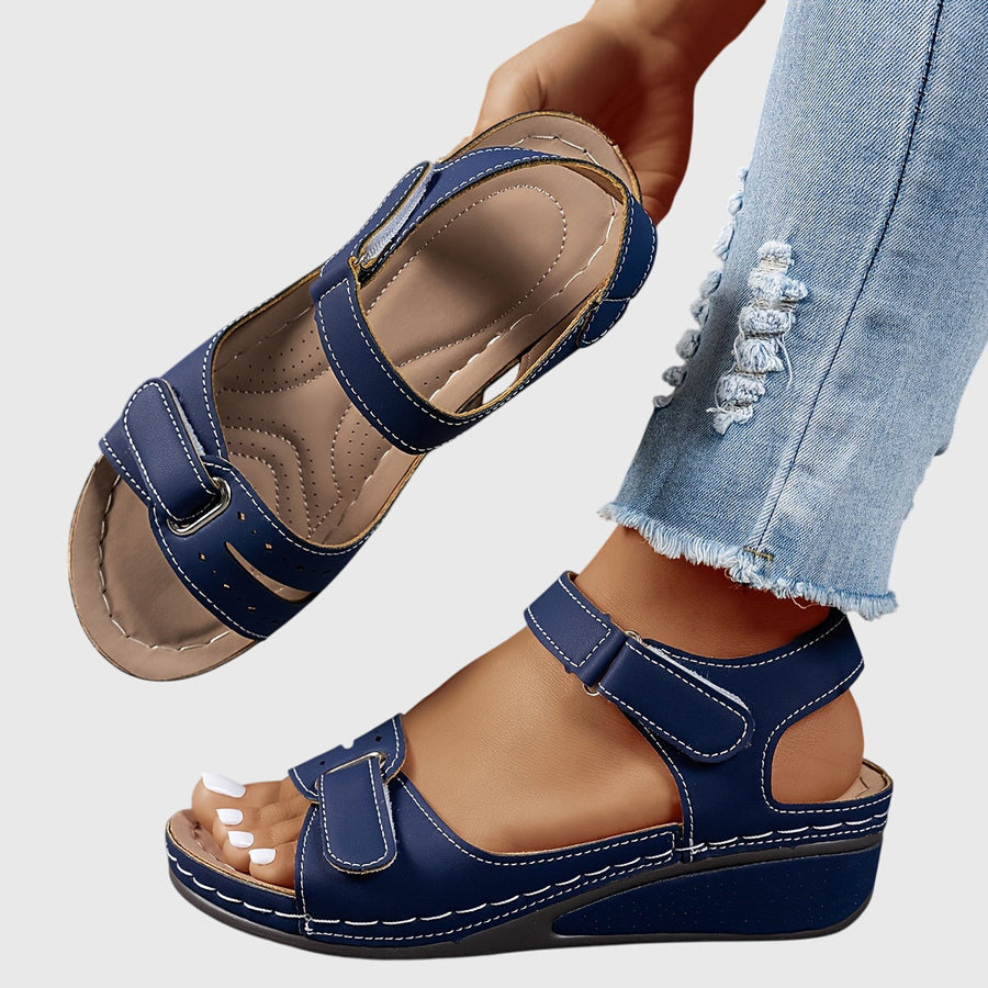 Crystal | Orthopedic Sandals Blue