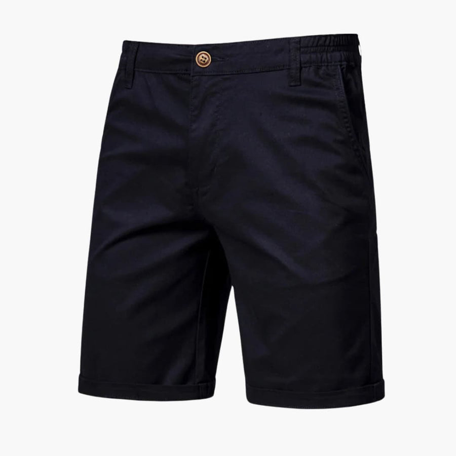 Smart Casual Tailored Shorts for Men - Lightweight Comfortable Fit