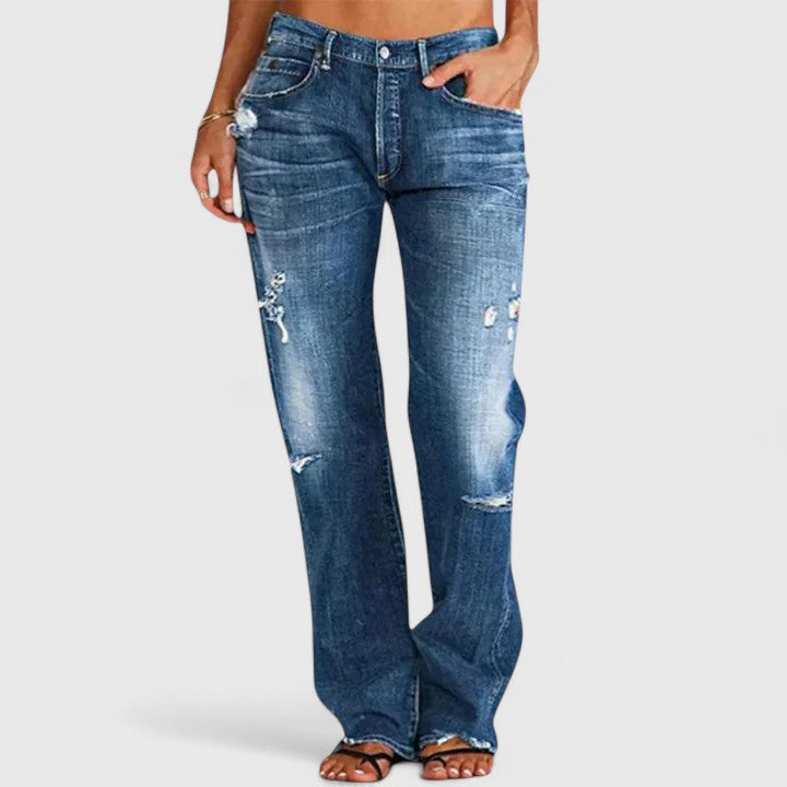 Lianette | Elegant Jeans Dark Blue
