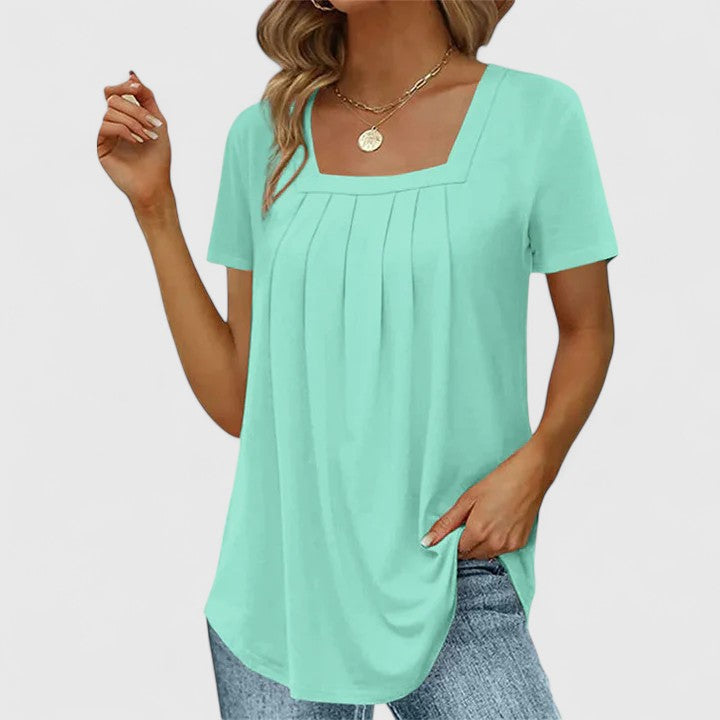 Lenabria | Elegant Summer Blouse Mint Green