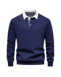 Curtis – Casual Polo Knit Sweater