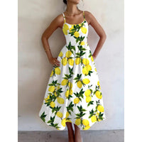 Monty - Lemon Grove Midi Dress