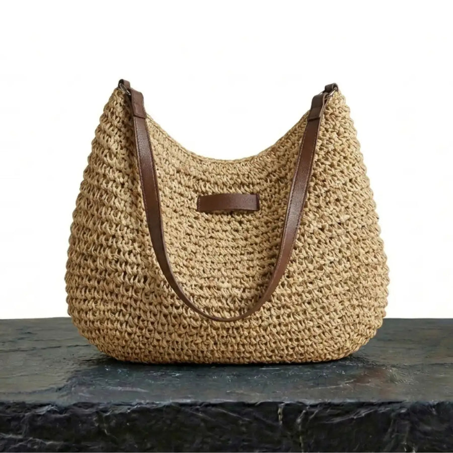 Avielle – Straw Crossbody Handbag