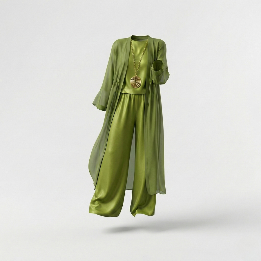 Enid – Elegant Three-Piece Comfort Set