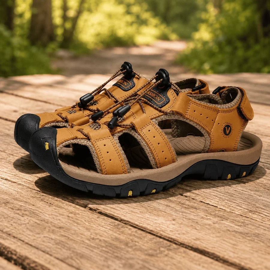 Amos - Comfortable Closed-Toe Sandals