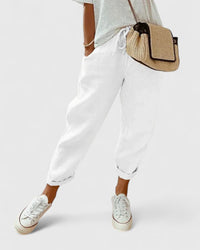 Dhalianette | Elegant Pants White