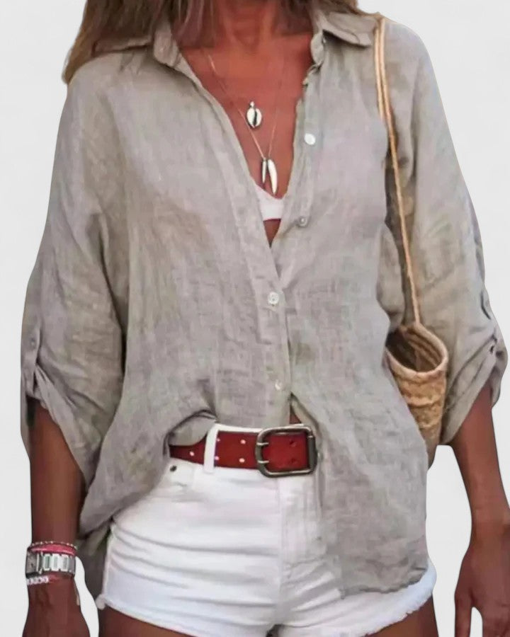 Nala | Sophisticated Top Gray