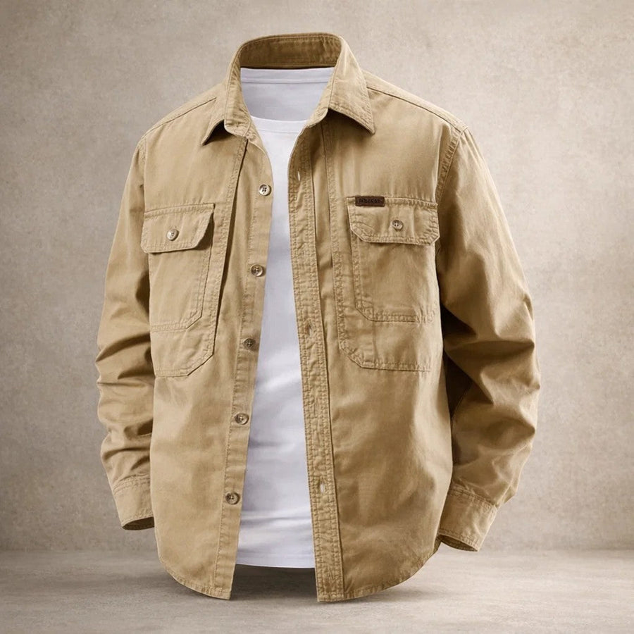 Amos - Heavyweight Cotton Overshirt