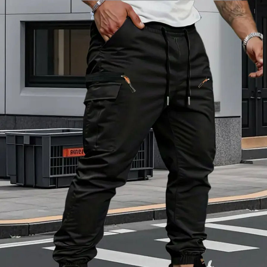 Desmond – Cargo Stretch Joggers for Men