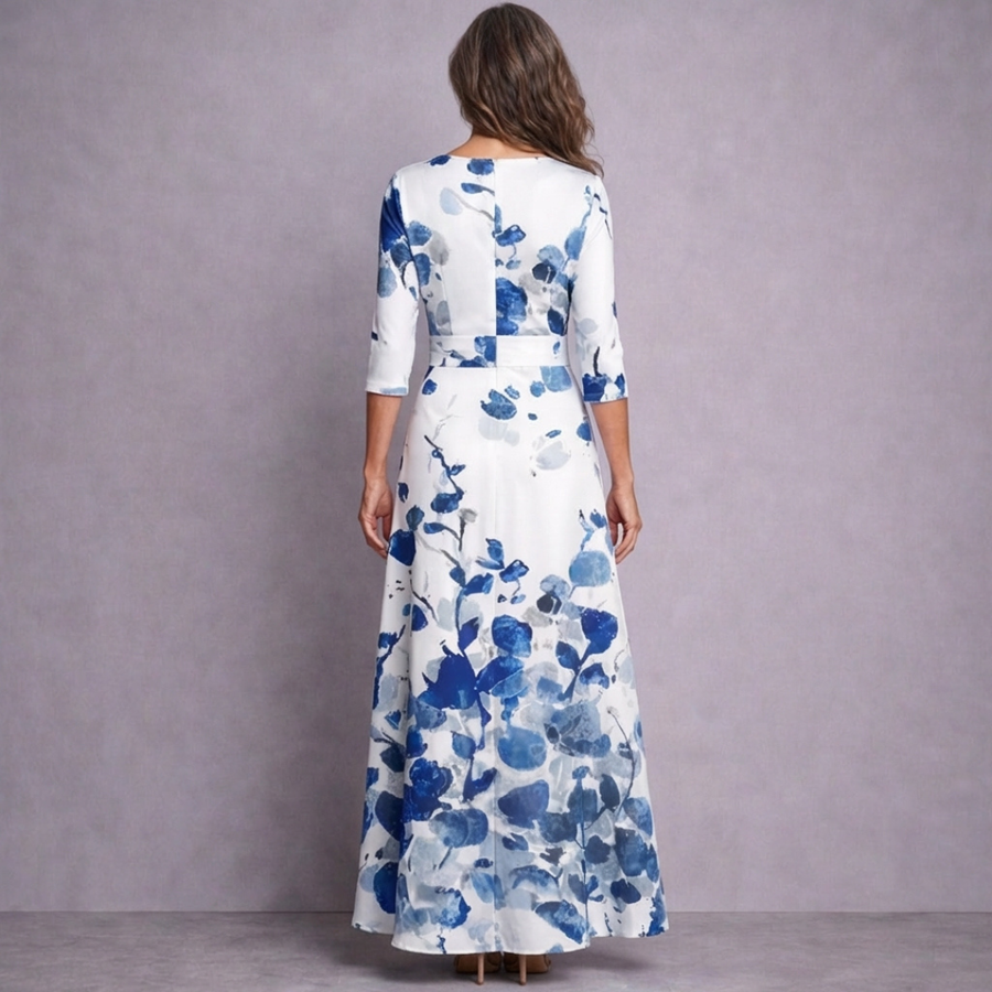 Myrtle - Elegant Maxi Floral Dress
