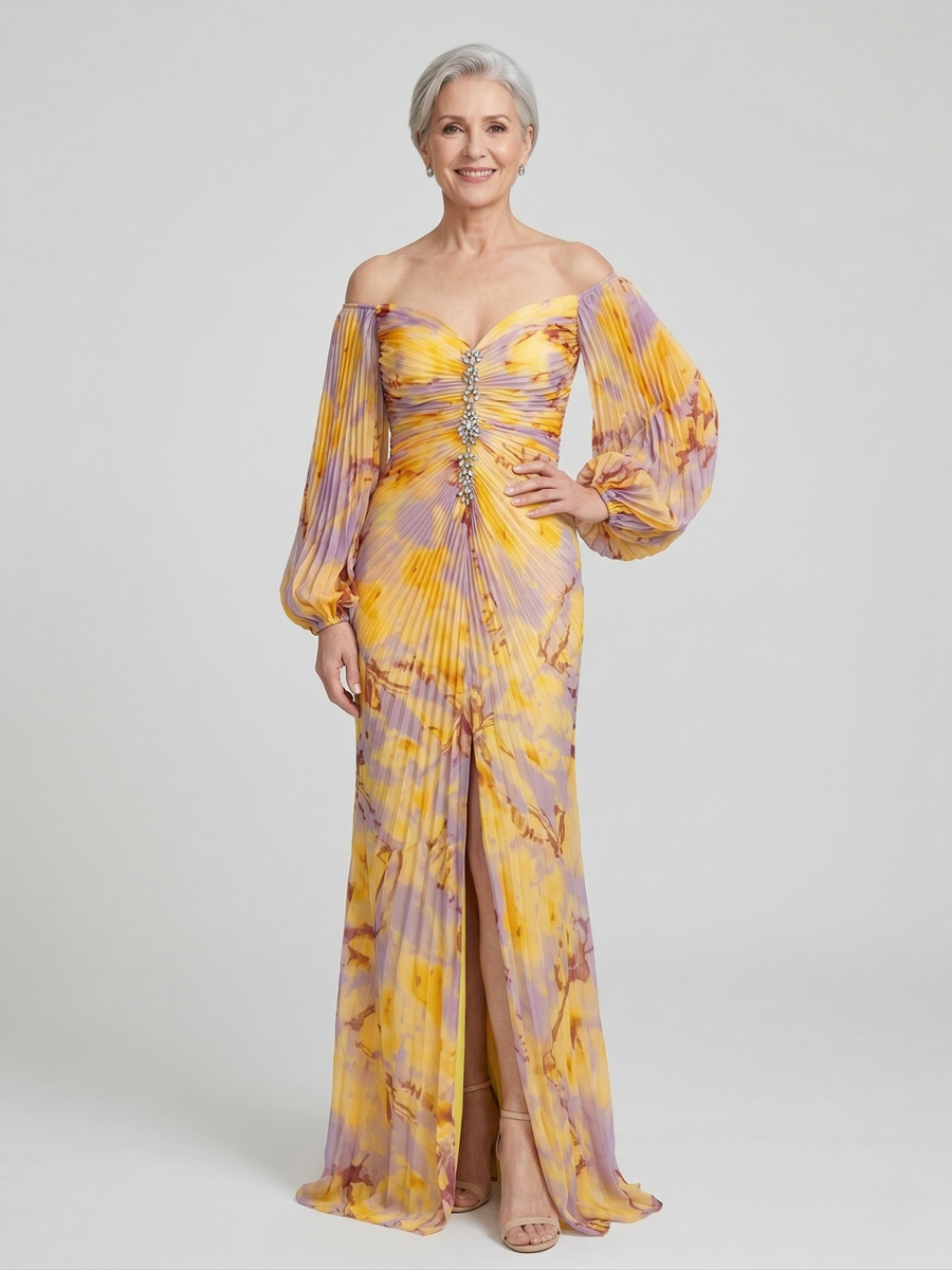 Bellamy - Elegant Dress with V-Neckline