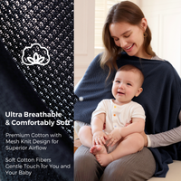 Taupe Peekaboo Nursing Poncho