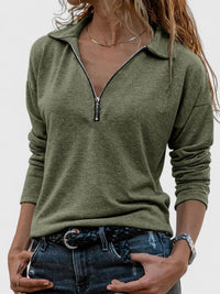 Jaynelyah | Comfortable Top Army Green