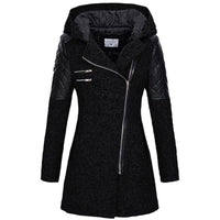Zoë™ - Stylish Slanted Zipper Winter Jacket