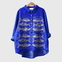 Lumi | Blouse Dark Blue